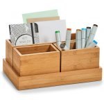 Zeller Present Bambusový organizér THINGS 3 nádoby + stojan Z25387 – Zboží Dáma