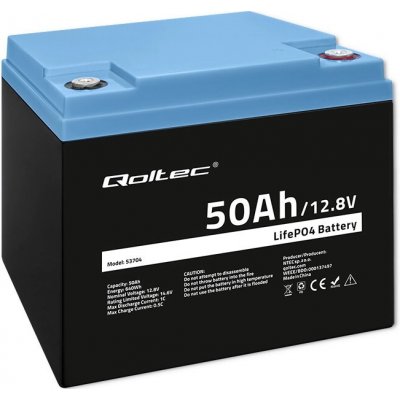 Qoltec LiFePO4 12,8V/50Ah 640Wh – Hledejceny.cz
