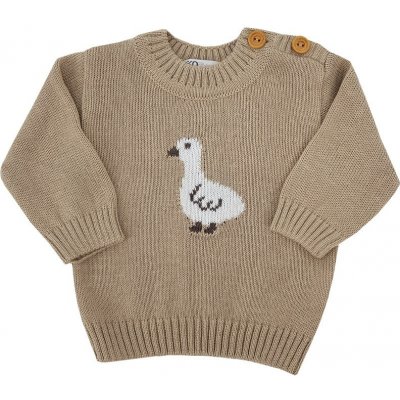 EKO svetr s husou Béžová – Hledejceny.cz