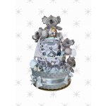 BabyDort třípatrový plenkový dort pro miminko KOALÍ RODINKA – Zbozi.Blesk.cz