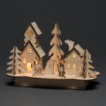 Konstsmide Christmas LED vánoční oblouk dům a zvířátka 3238-100 – Zboží Mobilmania