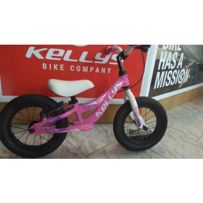 Kellys KITE RACE 12'' NEON PINK s brzdou