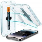 Spigen Glass tR EZ Fit 2 Pack, transparency - iPhone 15 Pro AGL06892 – Zboží Živě