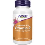 NOW Foods Vitamín D 1000 IU 120 kapslí – Hledejceny.cz