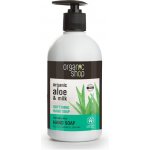Organic Shop tekuté mýdlo na ruce Aloe Barbadensis 500 ml – Zboží Dáma