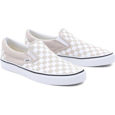 Vans UA Classic Slip-On COLOR THEORY CHECKERBOARD FRENCH OAK – Hledejceny.cz