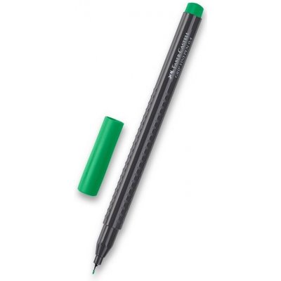 Faber-Castell finepen Grip smaragdová – Zboží Mobilmania