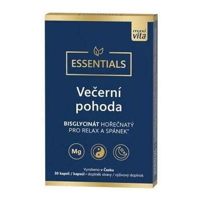 Maxi Vita Essentials Večerní pohoda 30 kapslí – Hledejceny.cz