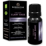 Nanovitae Šalvěj esenciální olej Organic quality 10 ml – Hledejceny.cz