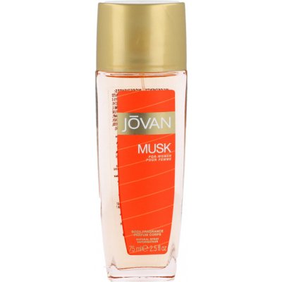 Jovan Musk deodorant sklo 75 ml – Hledejceny.cz