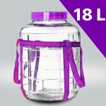 Tragar Skleněná dóza 18 l – Zboží Dáma