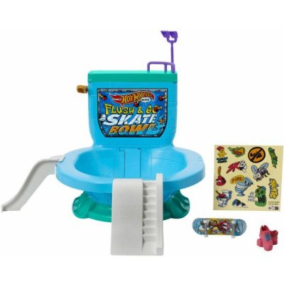 Mattel Hot Wheels Skates splachovací fingerboard skatepark HXL16 – Zboží Dáma