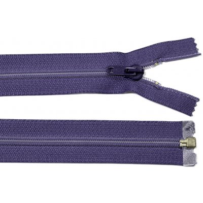 Spirálový zip no.5 rozepínací 100cm - více barev color: 596 tmavě fialová – Hledejceny.cz
