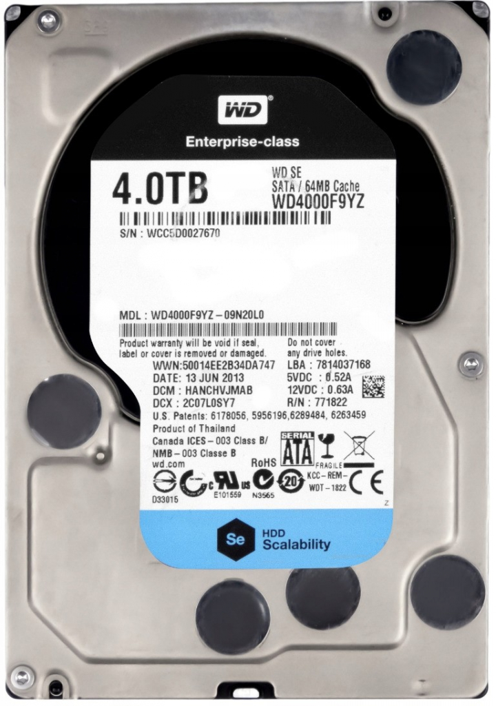 WD Se Raid Edition 4TB, 3,5\