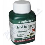 MedPharma Echinacea 100 mg + vitamin C + zinek 67 tablet – Hledejceny.cz