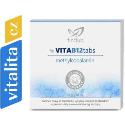 Finclub Fin VitaB12tabs 60 tablet – Hledejceny.cz