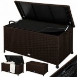 Casaria Polyratanový Ricco 117 x 53 x 60 cm hnědá 103761 – Sleviste.cz