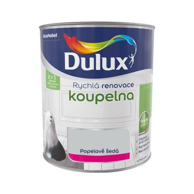 Dulux Renovace koupelna 0,75 l popelavě šedá – Hledejceny.cz