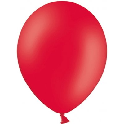 Balónek červený pastelový 27 cm – Zbozi.Blesk.cz