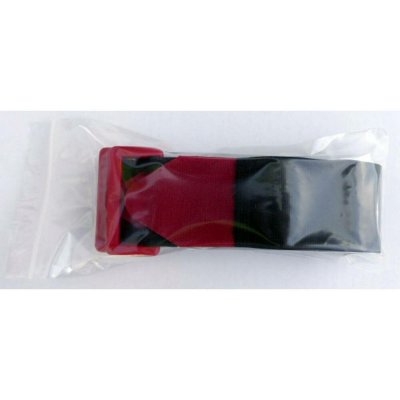 TRU COMPONENTS 690-330-Bag pásek se suchým zipem s páskem háčková a flaušová část (d x š) 600 mm x 38 mm černá, červená – Hledejceny.cz
