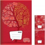 JUNIOR Sešit A4 linkovaný 444 – Sleviste.cz