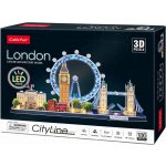 CubicFun 3D puzzle svítící Londýn 186 ks – Zbozi.Blesk.cz