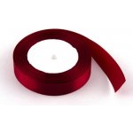 Stuha saténová 2cm x 23m BORDÓ – Zboží Mobilmania