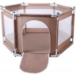 Asir Hrací ohrádka 120 cm hnědá – Hledejceny.cz