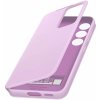 Pouzdro a kryt na mobilní telefon Samsung Flipové Smart View pro Galaxy S23 Lilac EF-ZS911CVEGWW