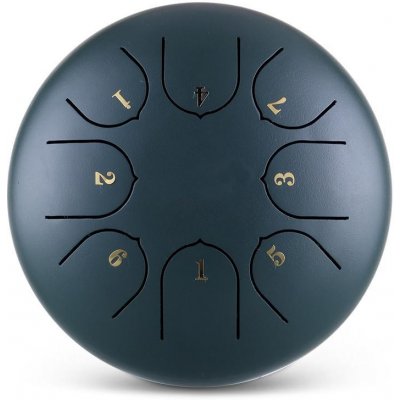 Hütermann Tongue drum 6' 15cm 8 tónů D-dur Zelený s příslušenstvím – Zbozi.Blesk.cz