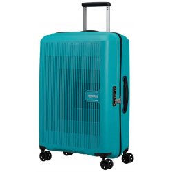 American Tourister Aerostep Spinner 68 EXP Turquoise Tonic MD8002-21 tyrkysová 66,5 l