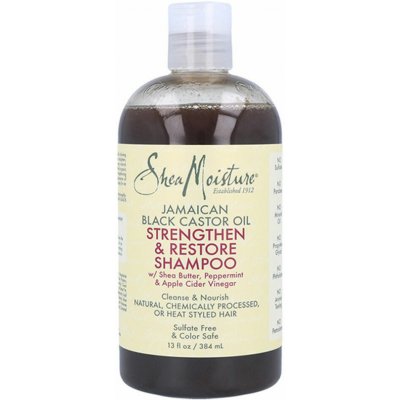 Shea Moisture Jamaican Black Castor Oil Strengthen & Restore Shampoo šampon  na vlny s ricinovým olejem 384 ml od 370 Kč - Heureka.cz