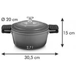 Tescoma Bordeaux 20 cm 2,7 l 780420.00 – Zboží Mobilmania