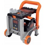 Smoby Black & Decker Dílenský vozík – Zboží Mobilmania