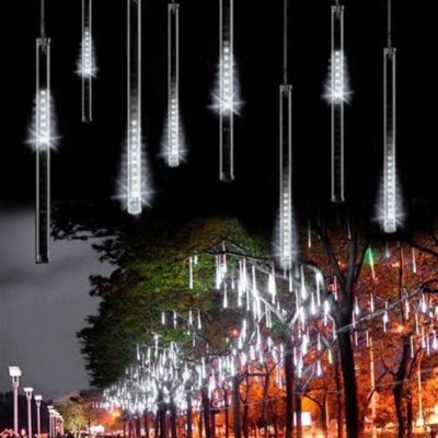 ISO 11344 Vánoční osvětlení Rampouchy 288 LED 50 cm IP44 230V studené bílé