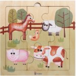 Mašek puzzle Zvířátka na farmě – Hledejceny.cz