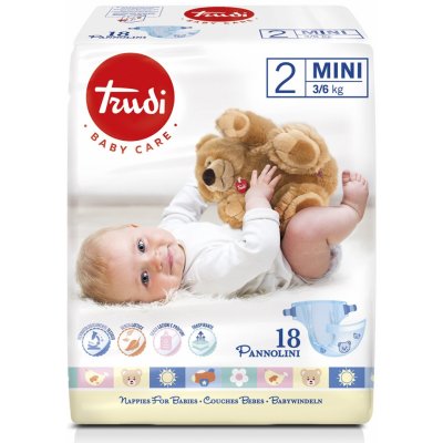 Trudi Baby Dry Fit Mini 3-6 kg 21 ks – Zbozi.Blesk.cz