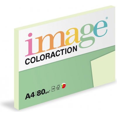 Papír barevný A4 80 g Coloraction GN27 Jungle pastelově zelená 100 ks – Zboží Mobilmania