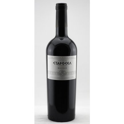 Starosel Winery Mavrud červená 2021 14,5% 0,75 l (holá láhev) – Zboží Mobilmania