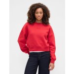 GAP Crop mikina s logem Červená – Zboží Mobilmania