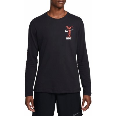 Nike Triko dlouhým rukávem Dri-FIT "Wild Card" Men s Long-Sleeve Fitness T-Shirt dx0981-010 – Zboží Mobilmania