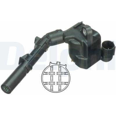 Zapalovací cívka DELPHI GN10691-12B1 (GN1069112B1) – Hledejceny.cz