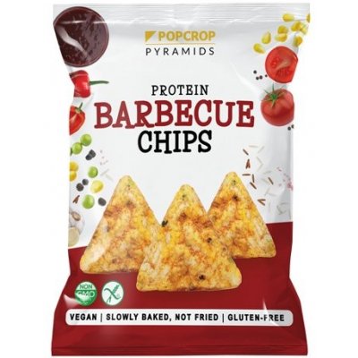 Popcrop Proteinové chipsy s barbecue příchutí 60 g – Zbozi.Blesk.cz