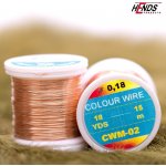 Hends Products Hends Měděný drátek COLOUR WIRE 0,09mm Měděný – Hledejceny.cz