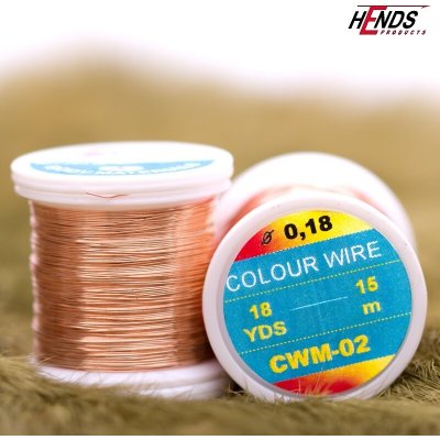 Hends Products Hends Měděný drátek COLOUR WIRE 0,09mm Měděný – Hledejceny.cz