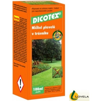 LOVELA DICOTEX Selektivní herbicid proti dvouděložným plevelům 100 ml – Zboží Mobilmania