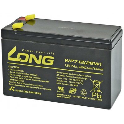 Long WP7-1228W-M/F1 12 V 7 Ah – Hledejceny.cz