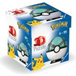 RAVENSBURGER 3D Puzzleball Pokémon Net Ball 54 ks – Zboží Mobilmania