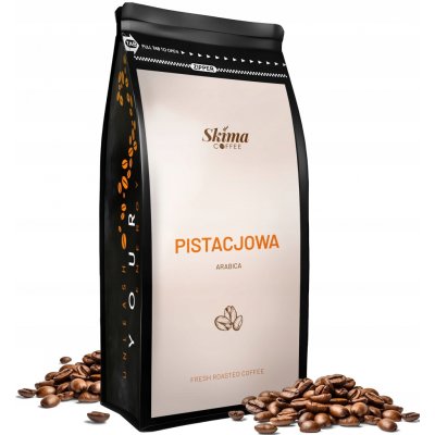 SKIMACOFFEE Káva 100% arabica Pistáciová zrnková 1 kg – Hledejceny.cz