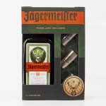 Jägermeister 38% 1 l (dárkové balení 3 panáky) – Hledejceny.cz